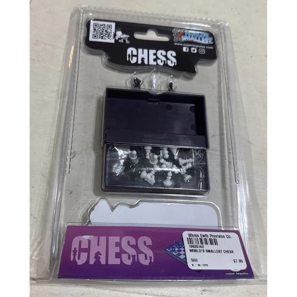 World's Smallest Chess Board Game